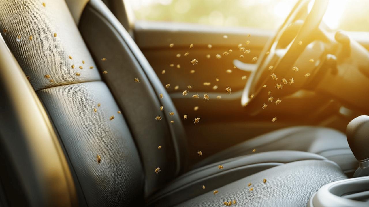 Punaise de lit dans la voiture : la methode etape par etape pour nettoyer vos sieges