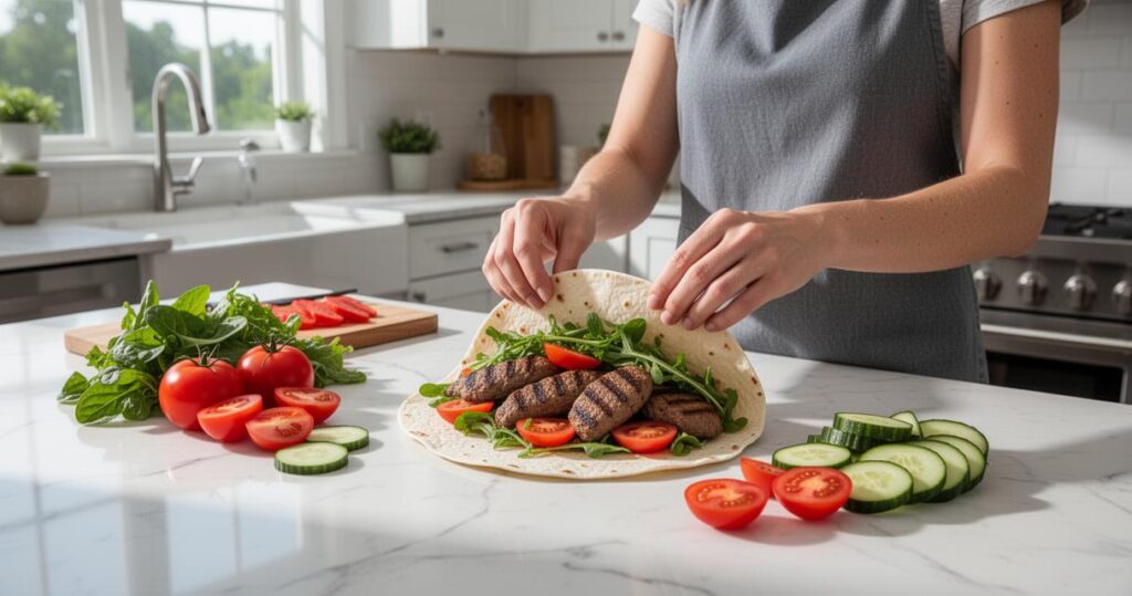 Faut-il craindre les calories du kebab pour ses apports journaliers recommandés ?